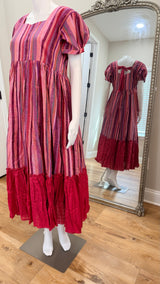 Stripes handloom dress