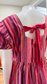 Stripes handloom dress