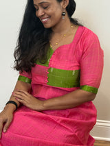 Fusion Chanderi silk dress