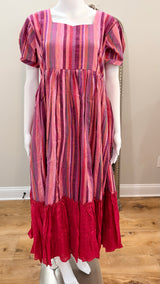 Stripes handloom dress