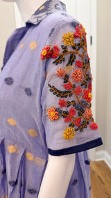 Handloom Jamdani dress
