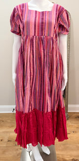 Stripes handloom dress