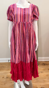 Stripes handloom dress