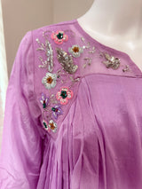 Pink chinnon dress