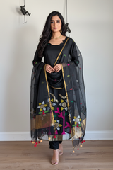 Black Kurti on Model
