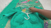 Kora muslin Jamdani saree with sequence work and pythani pallu
