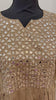 Brown mul cotton set with real mirror work