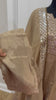 Brown mul cotton set with real mirror work