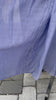 Cornflower blue mul chanderi frock with knot work