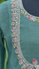 Green Mul Chanderi set