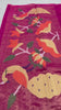 Kora muslin Jamdani saree with sequence work in Pink
