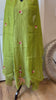 Olive green mul Chanderi set