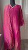 Pure tissue silk kurti set with zardosi work