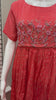 Light orange Party wear chinnon dress