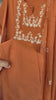 Mul cotton kurti set with work on yoke