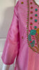 Pink Chanderi 3 piece set